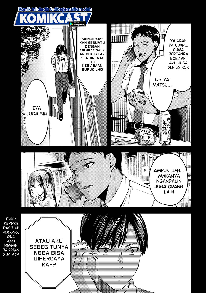 It’s Fun Having a 300,000 yen a Month Job Welcoming Home an Onee-san Who Doesn’t Find Meaning in a Job That Pays Her 500,000 yen a Month Chapter 11 Bahasa Indonesia